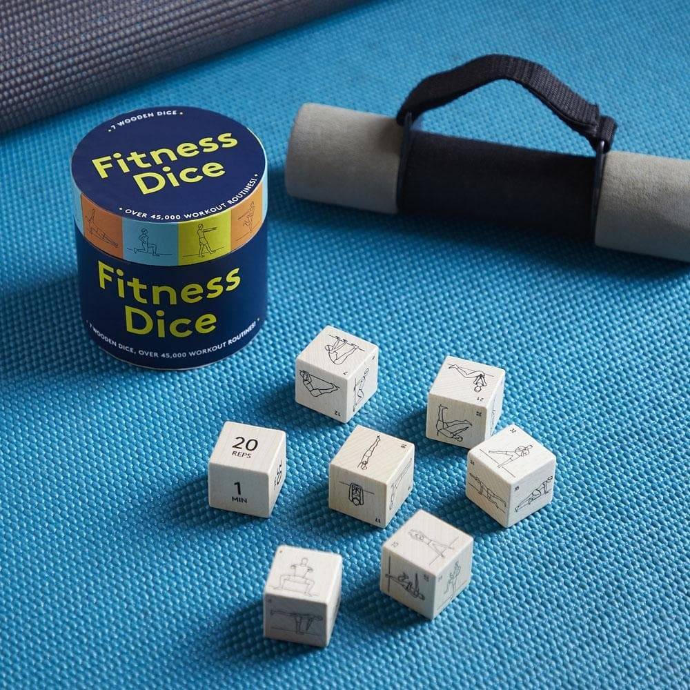 Wooden Fitness Dice