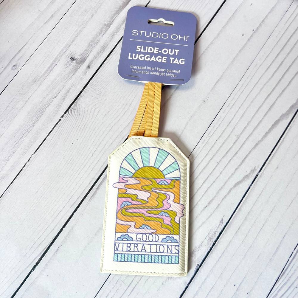 Good Vibrations Luggage Tag