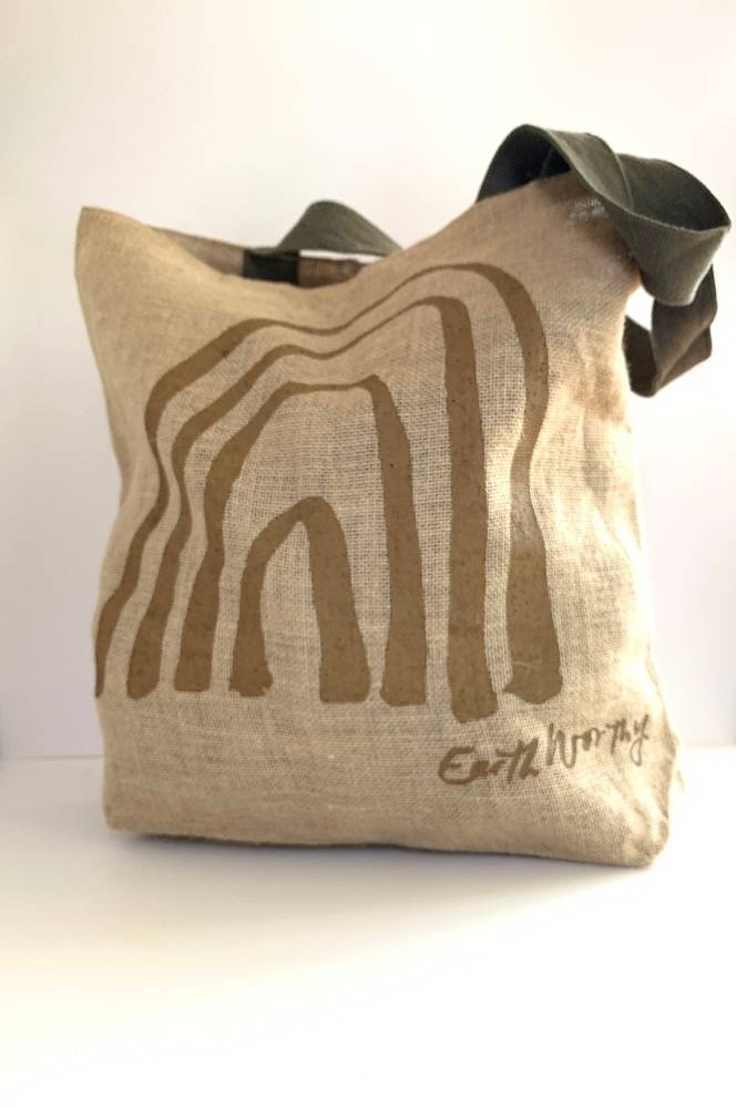 Hope jute grocery bag