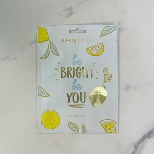 Facetory Be Bright Be You Brightening Mask