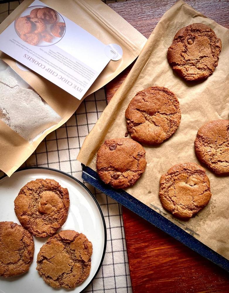 RYE CHOC CHIP COOKIES