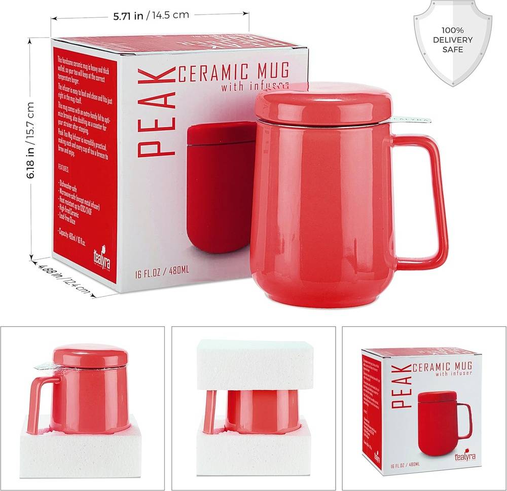 Tealyra Red Mug