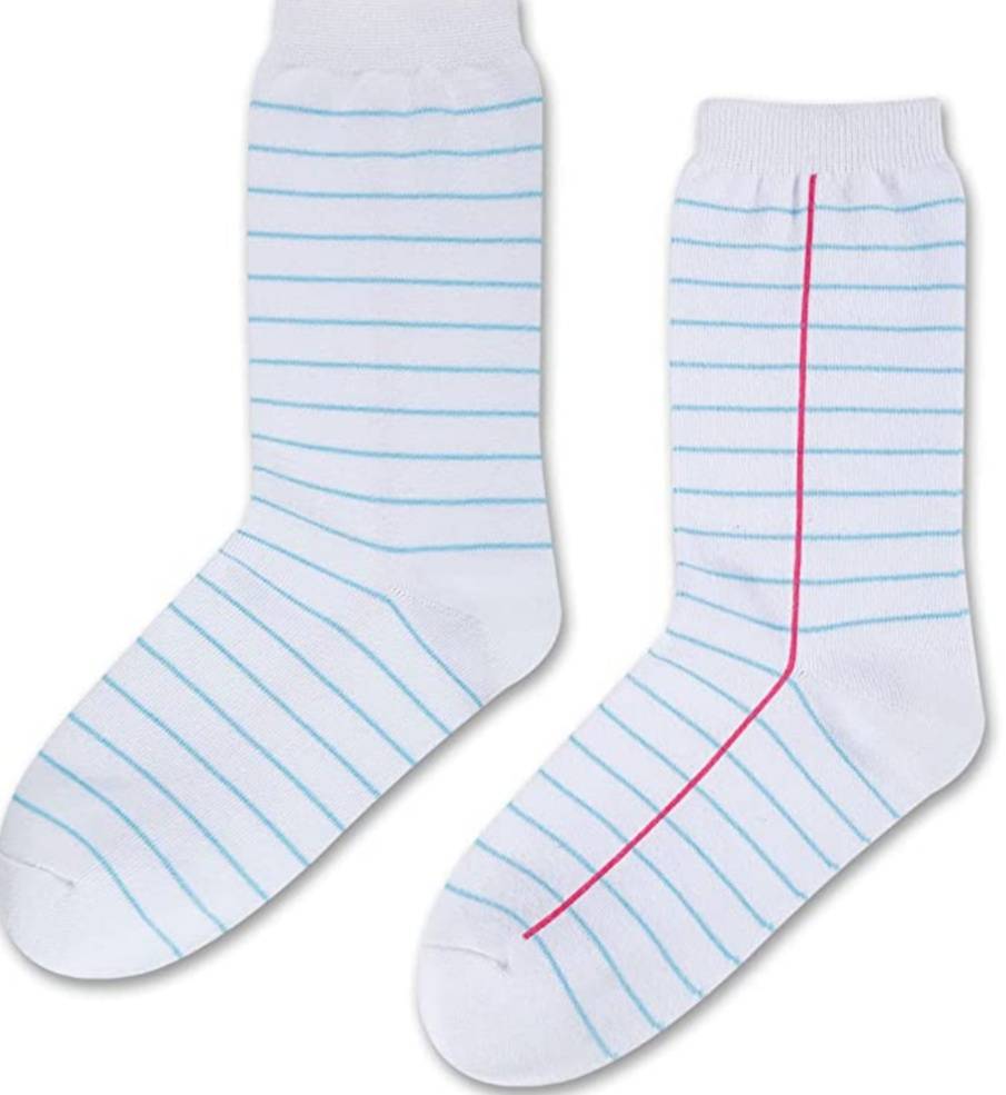 Paper-Inspired Socks