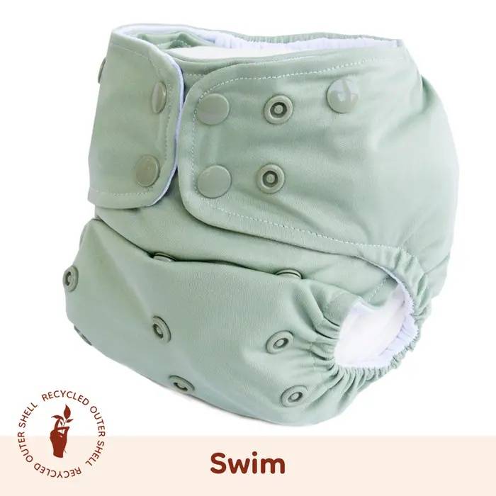 Lighthouse Swim Diaper- Seafoam (15-55lbs)