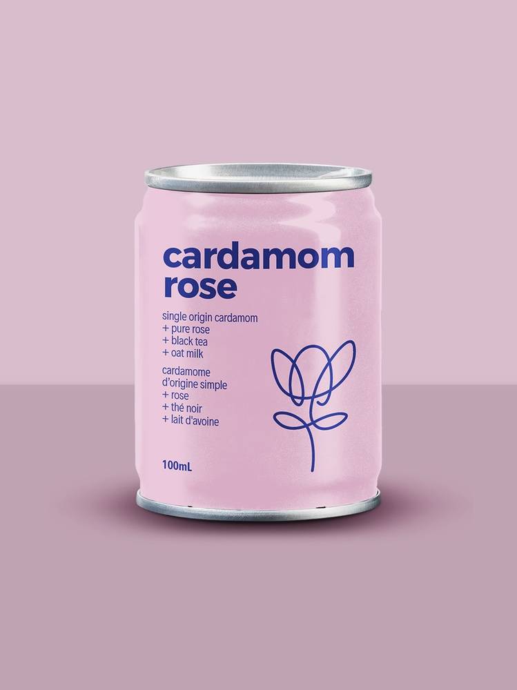 Mini Cans - Cardamom Rose Oat Latte