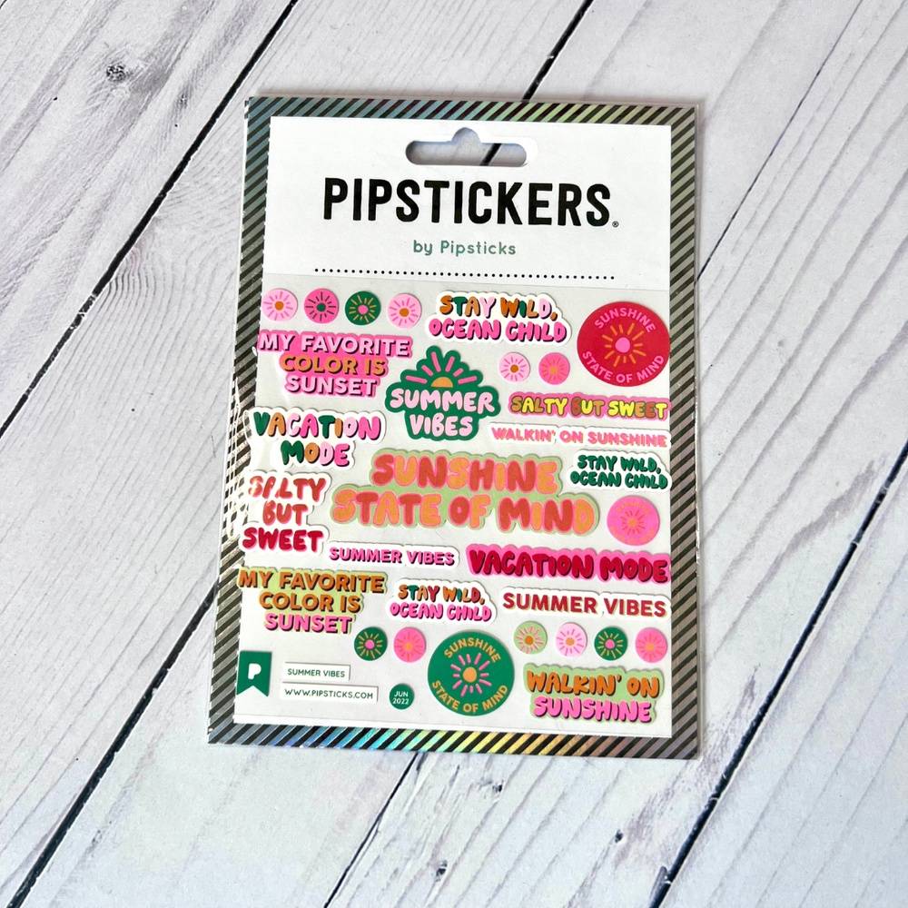 Summer Vibes Pipstickers