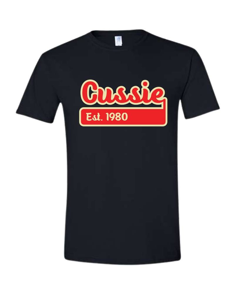 CUSSIE Est 1980 TShirt (2XL)