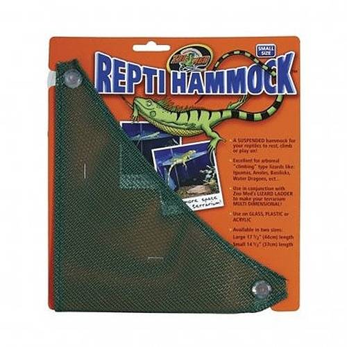 Zoo Med Laboratories Repti Hammock™ Soft Nylon Mesh for Reptiles 14.2 Inch Small