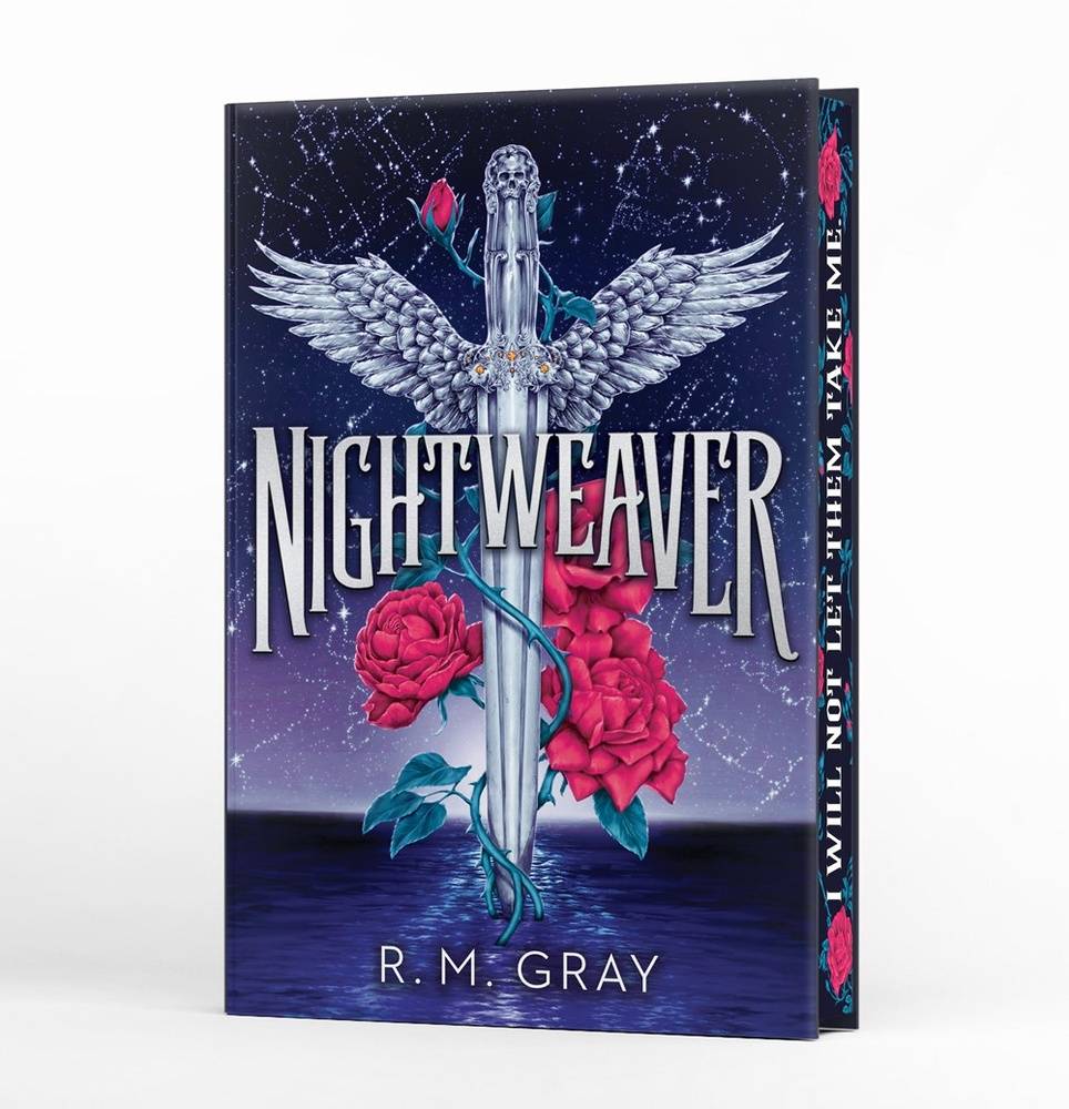 (3/4) *Stenciled Edges* Nightweaver by R.M. Gray Pre-Order