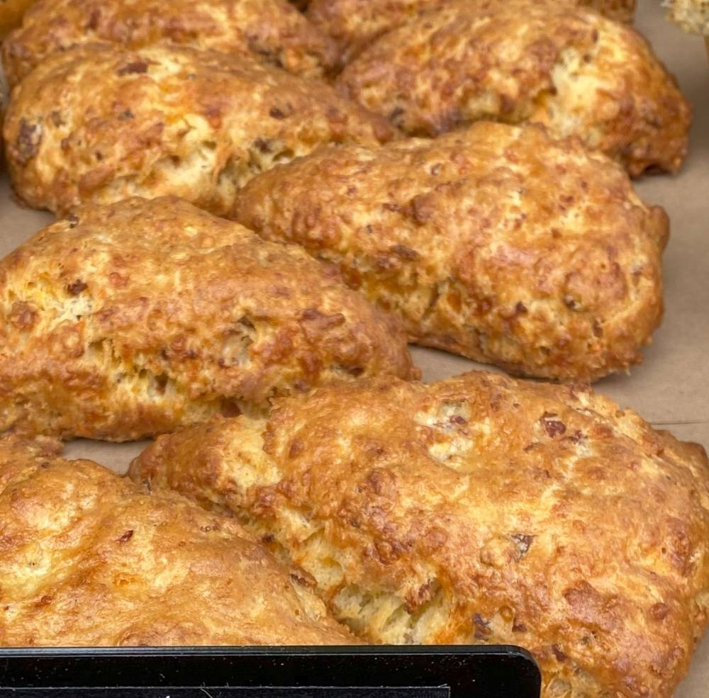 Bacon Cheddar Scone