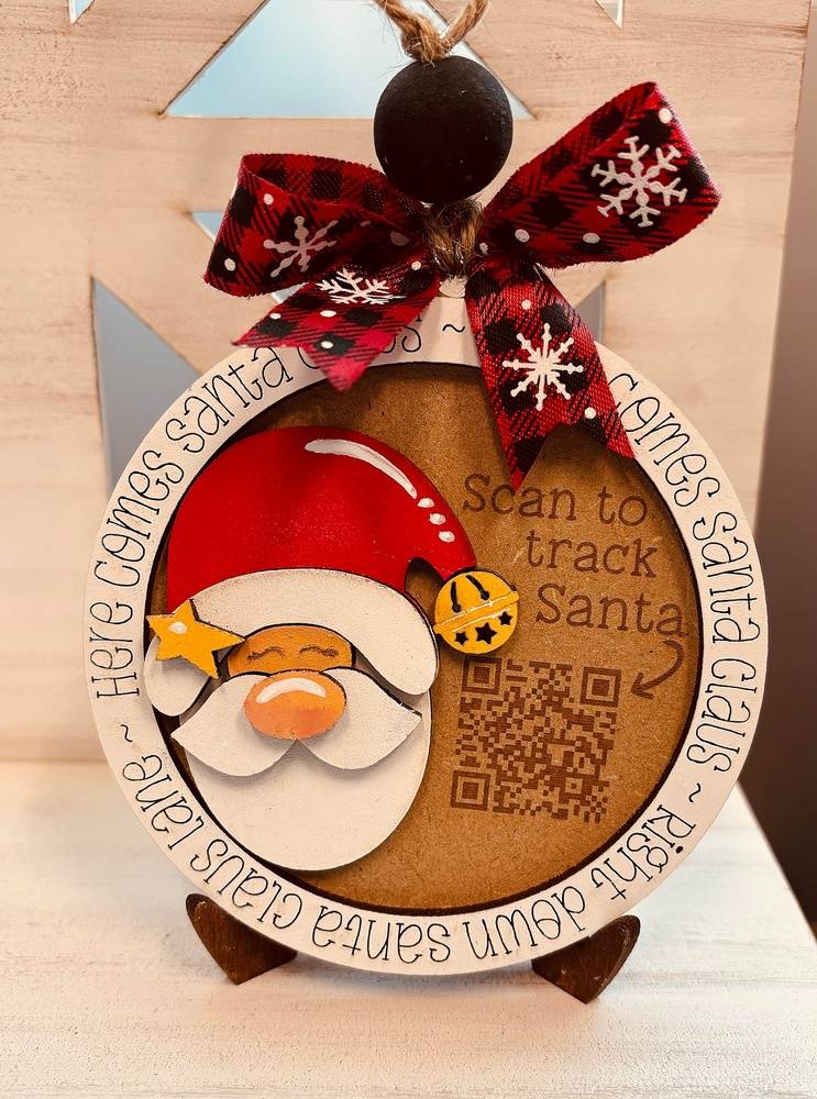 Santa Tracker Ornament