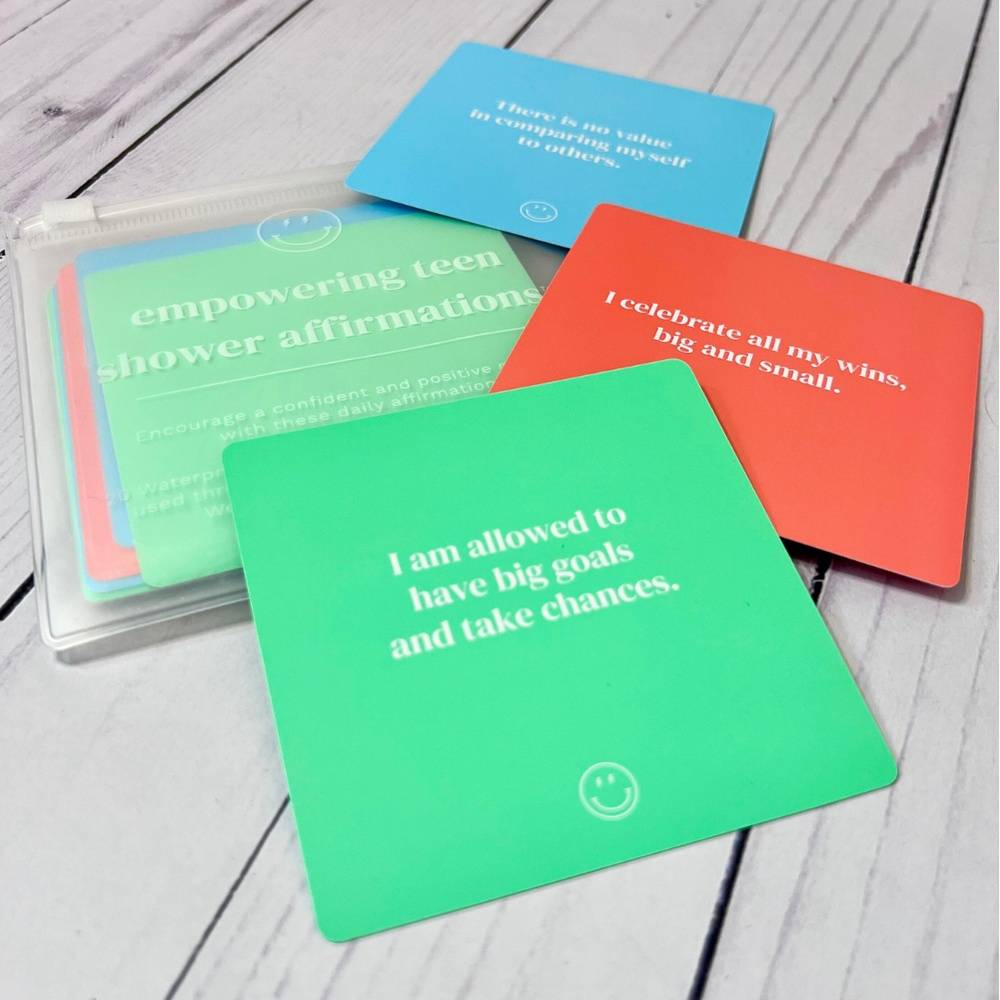 Shower Affirmation Cards