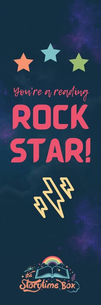 Bookmark - You're a Reading Rockstar