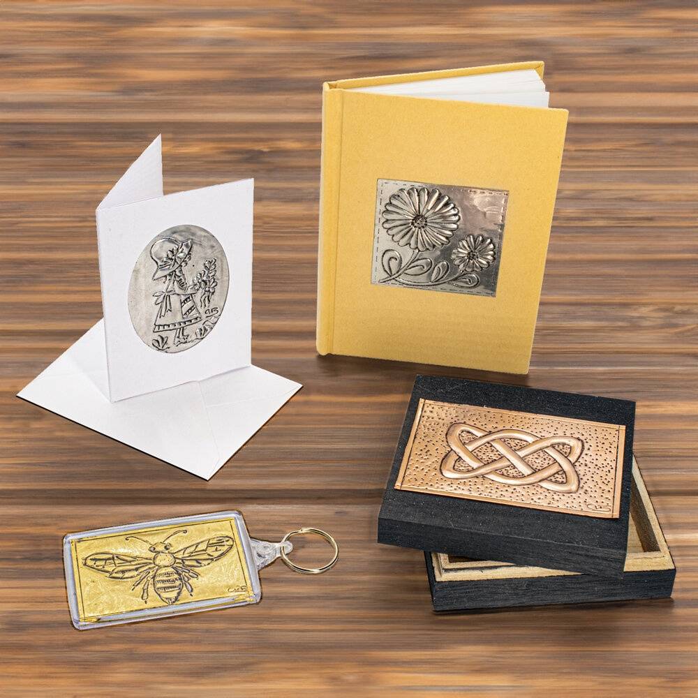 Metal embossing kit from Peak Dale Crafts