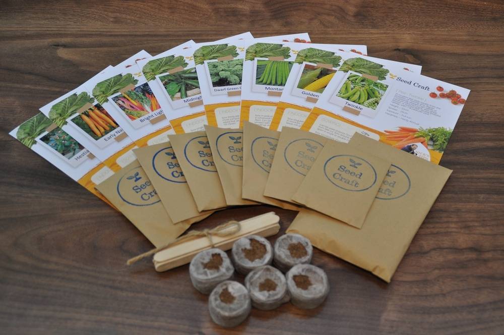 Letterbox Vegetable Seed Kit