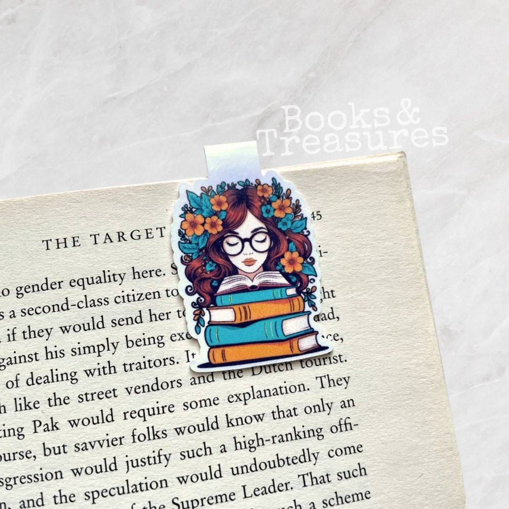 Bookish Girl Magnetic Bookmark