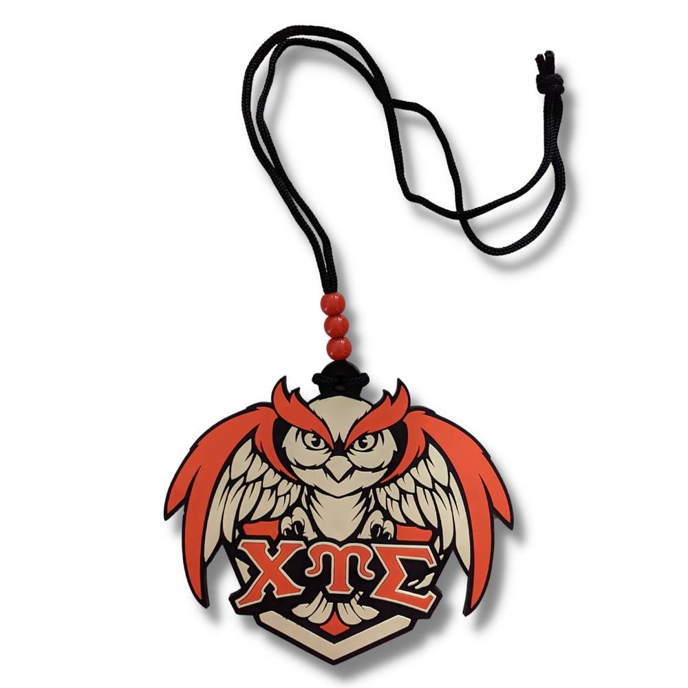 CUS 3D Rubber Tiki Necklace