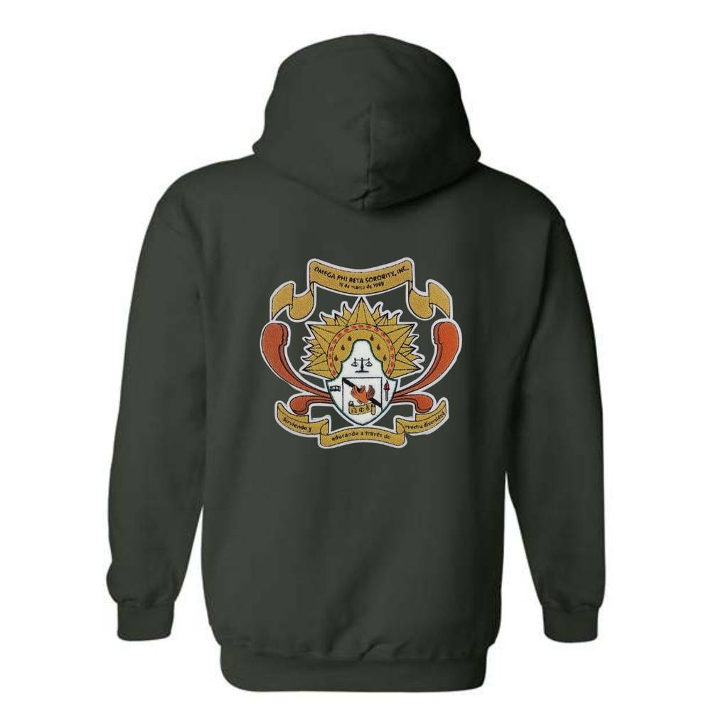 OPB Crest Hooded Sweatshirt (Green)