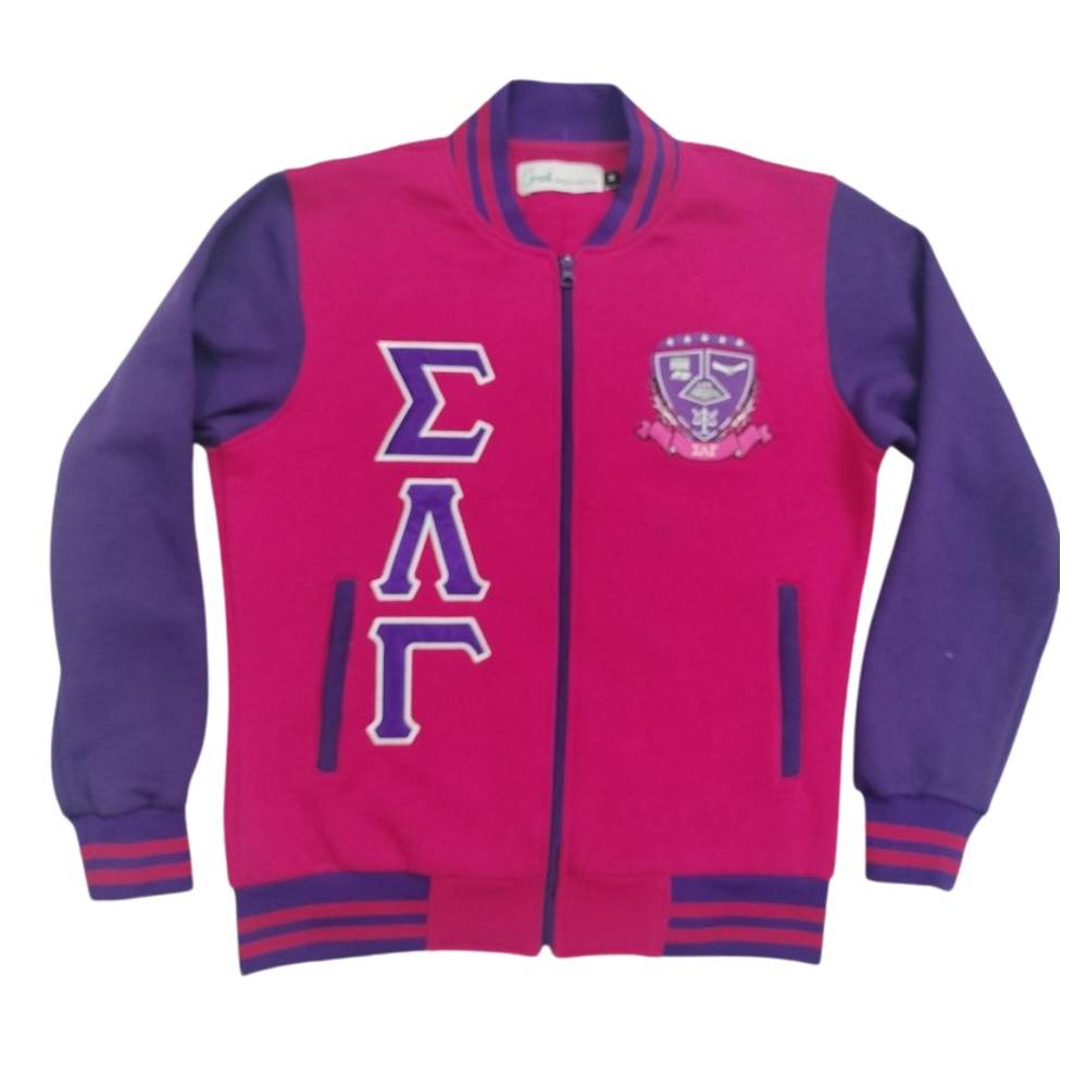 SLG Cotton Fleece Varsity Jacket