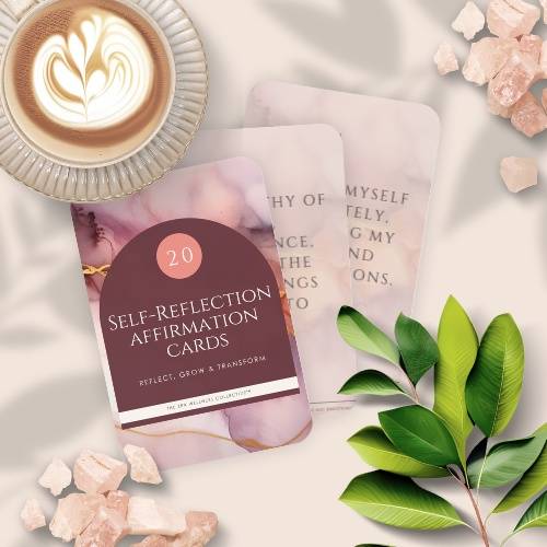 20 Pack Self-Reflection Affirmation Cards