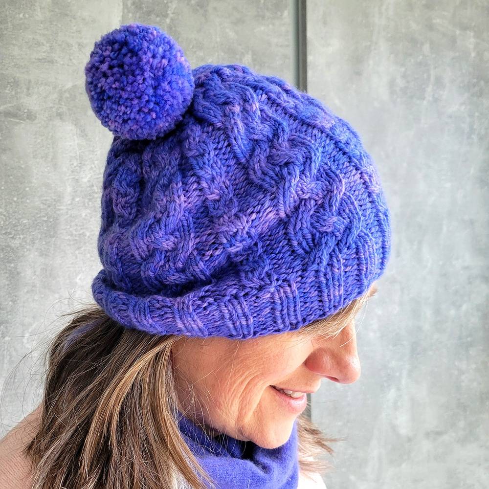 Viola Cable Hat Pattern