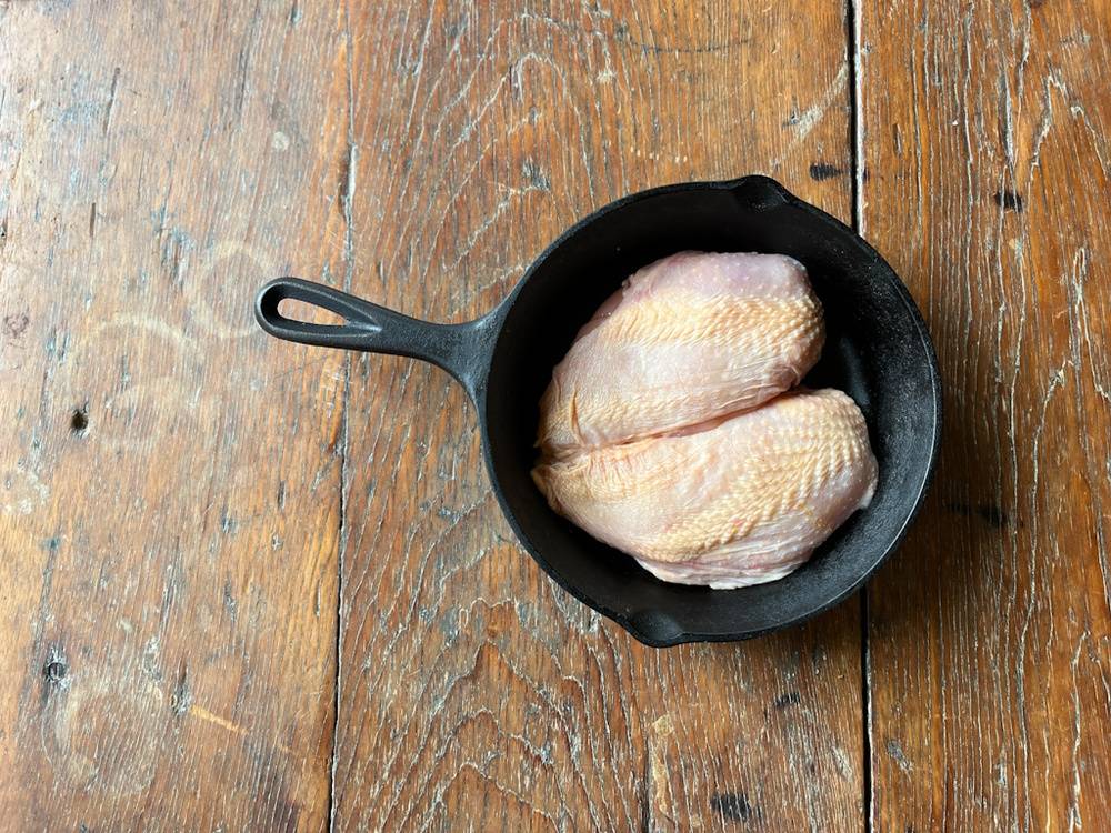 Chicken Breasts -  Skin On/Boneless 2 per pack