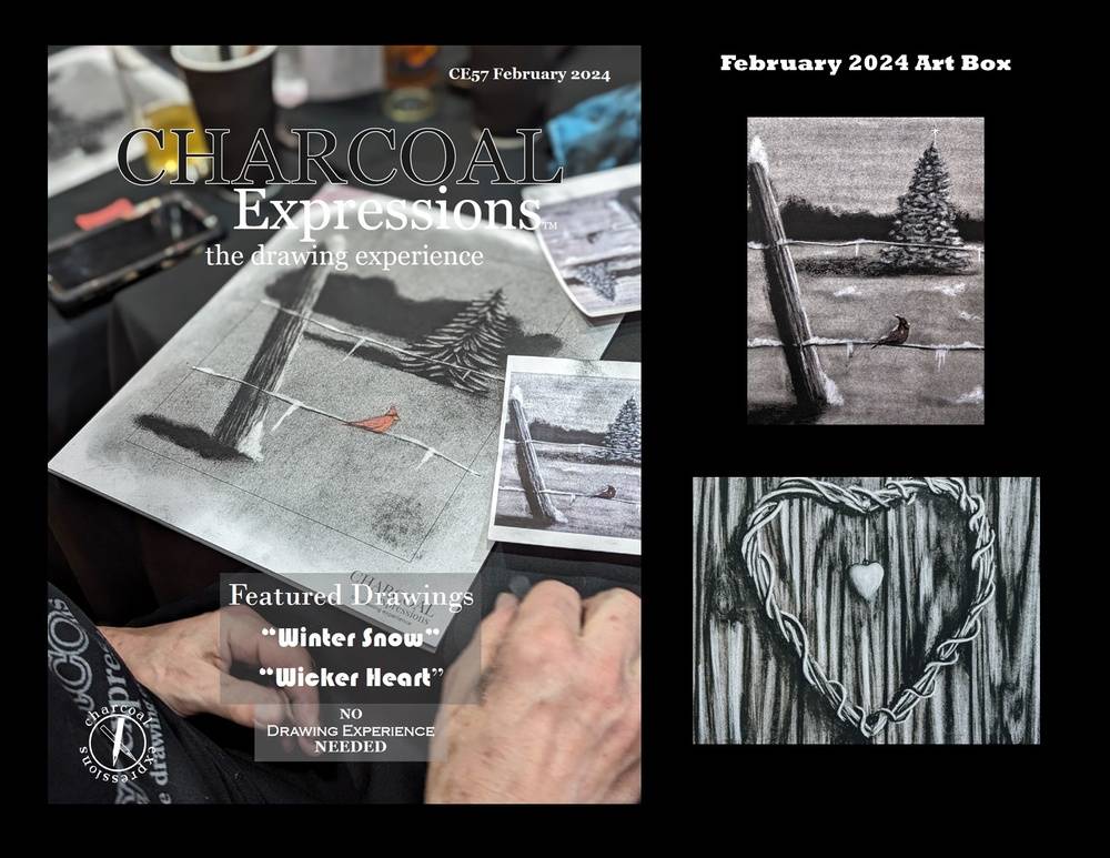 February 2024 Drawing Art Kit