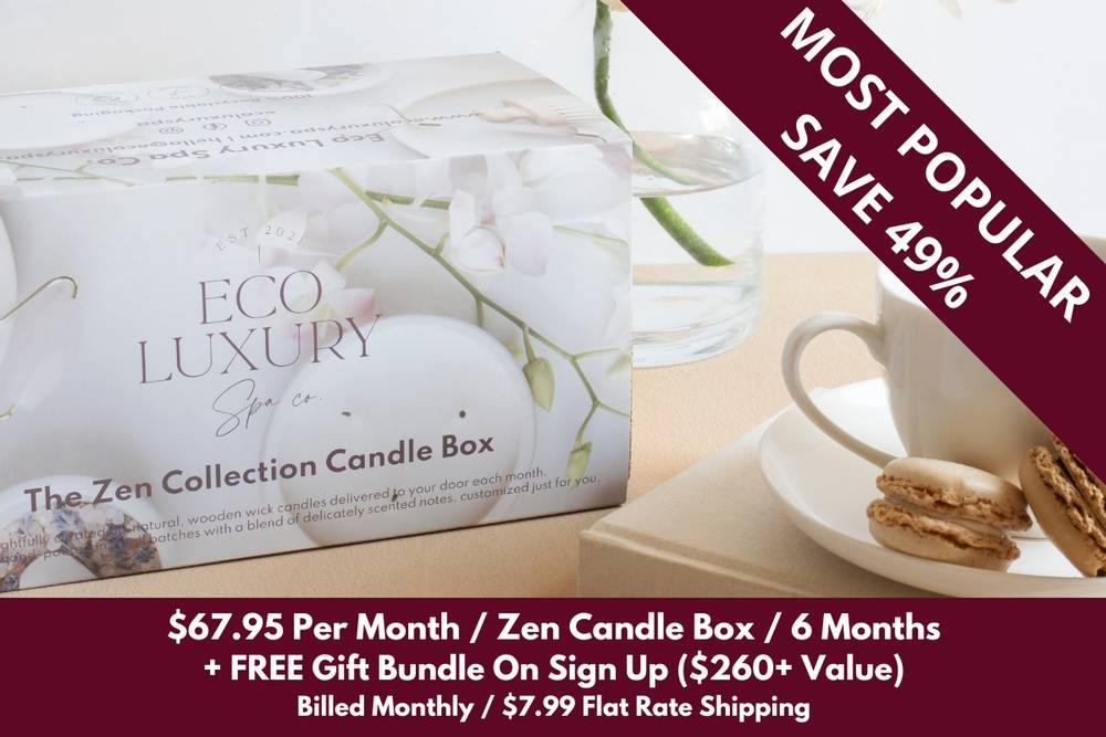 The Zen Collection Candle Box - 6M Commitment Plan