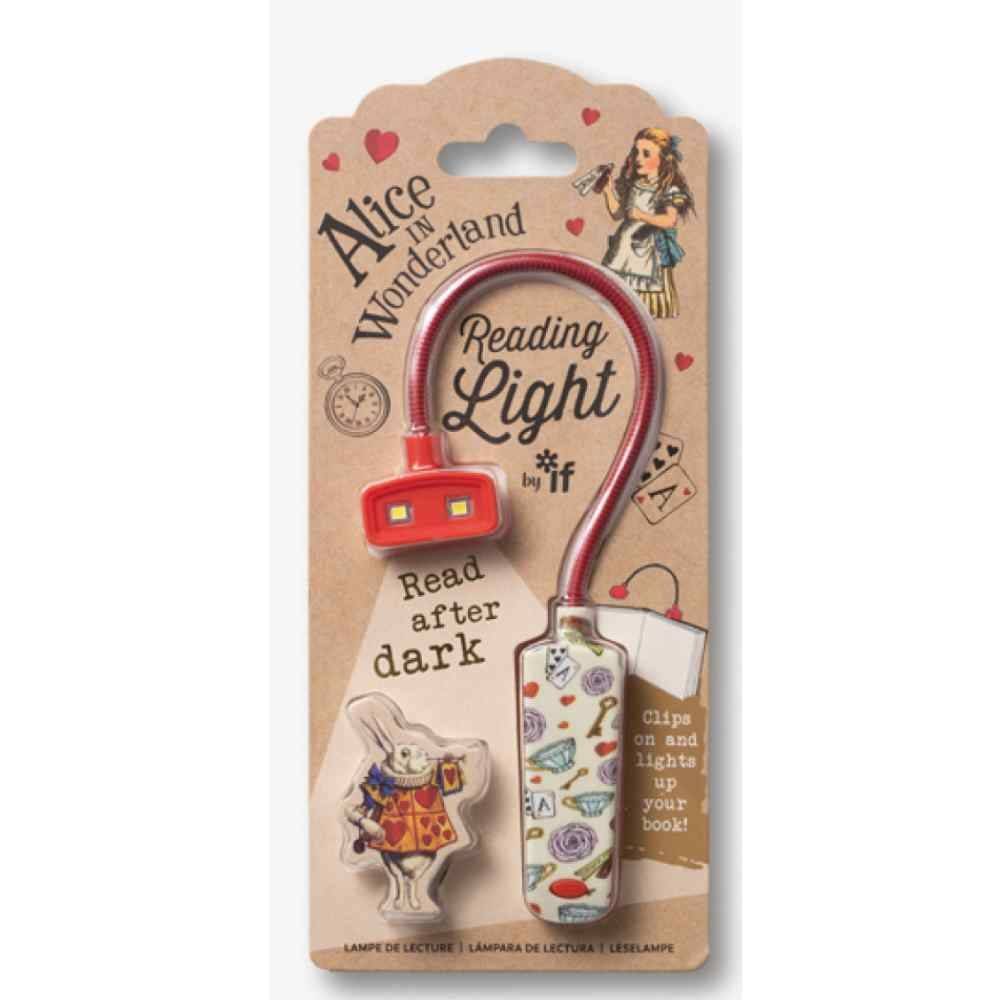 Book Lover's Reading Light - Alice in Wonderland