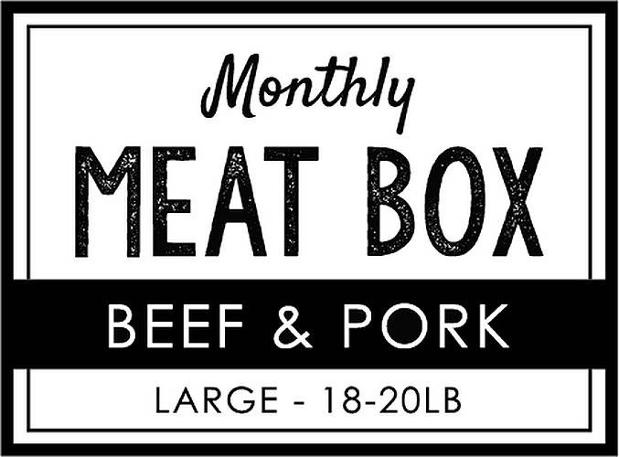 Monthly Meat Box (Large)