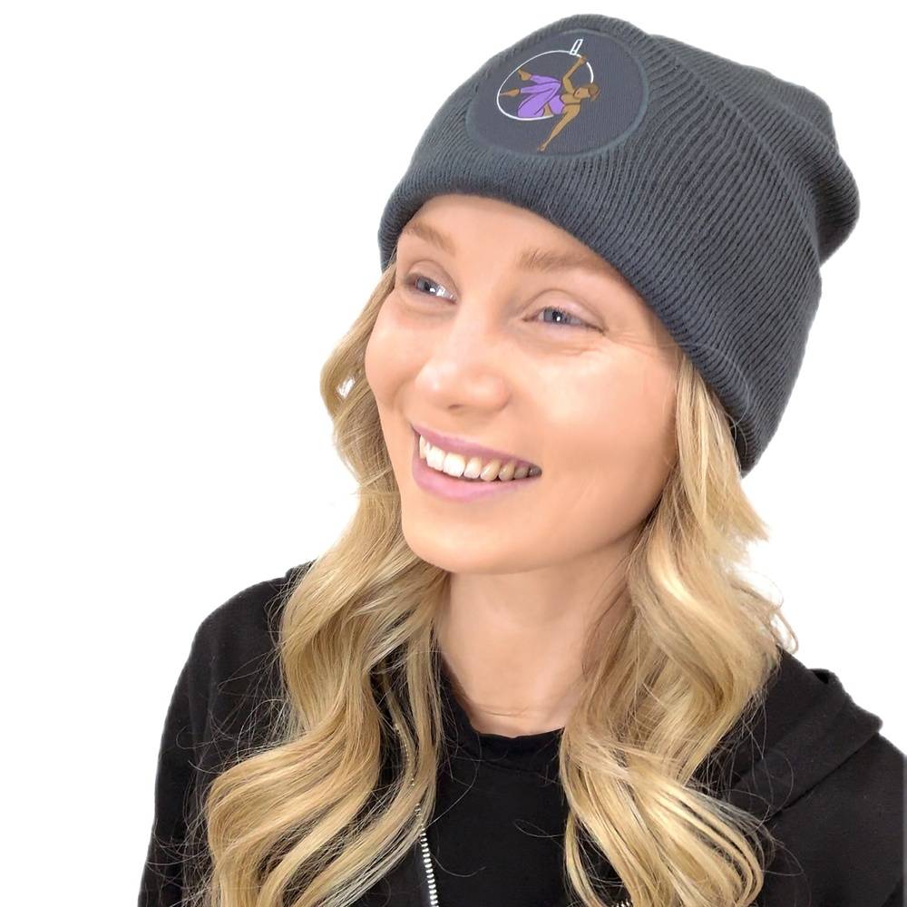 Aerial Beanie Hat - Grey