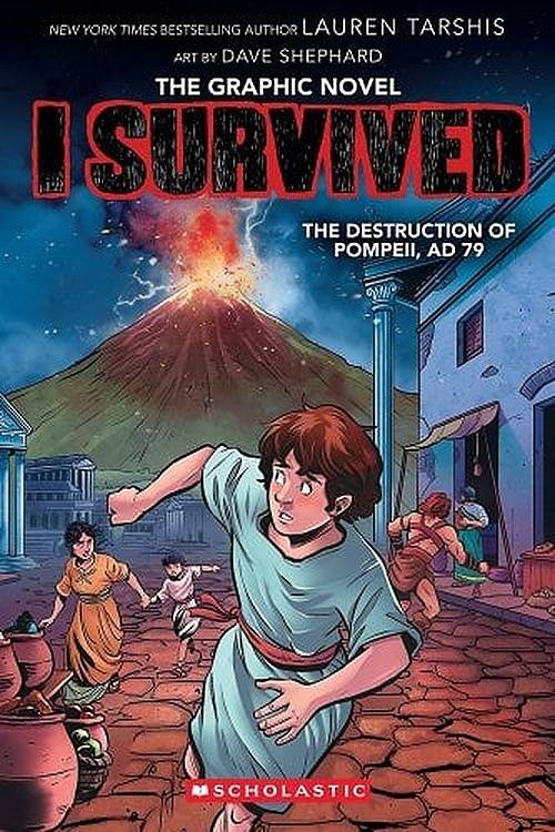 Graphic Novel September '24: I Survived the Destruction of Pompeii, AD 79