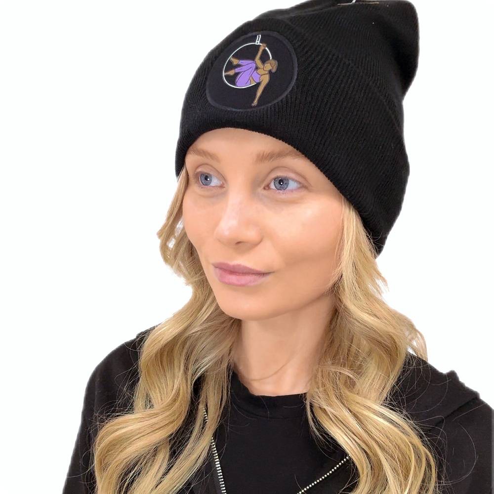 Aerial Beanie Hat - Black