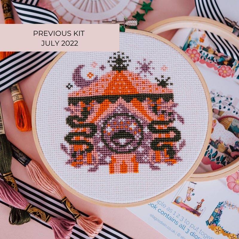 MOOD Cross Stitch Subscription - Kit Only