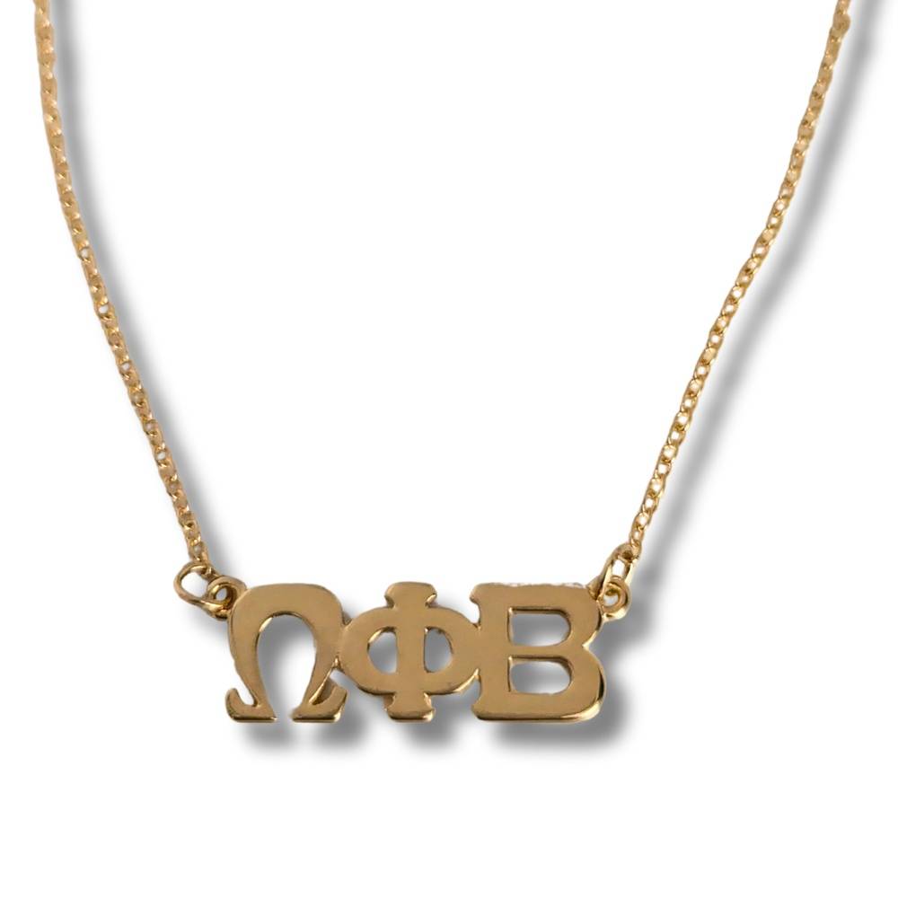 OPB Letters Necklace