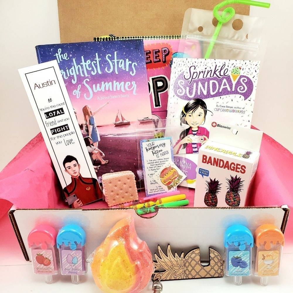 Tween "Summer Camp" book box