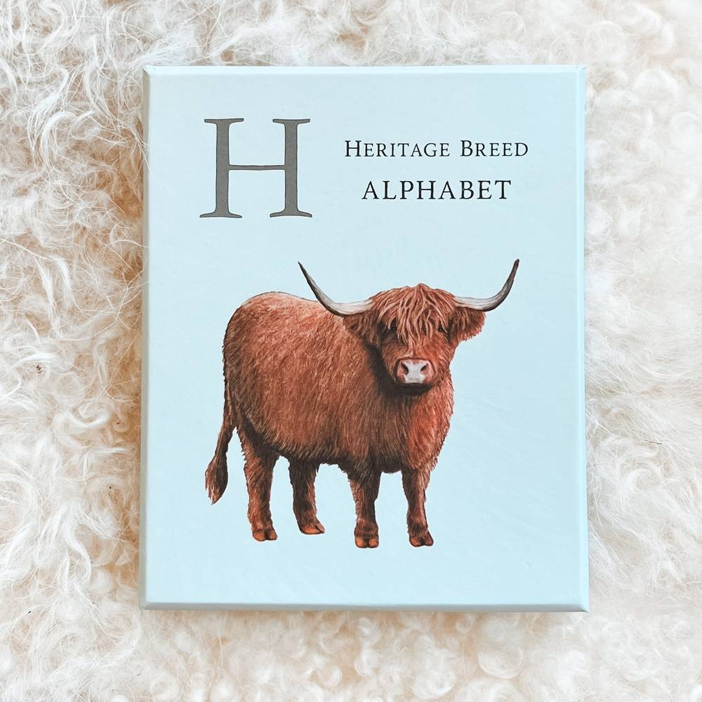 Heritage Breed Alphabet Cards