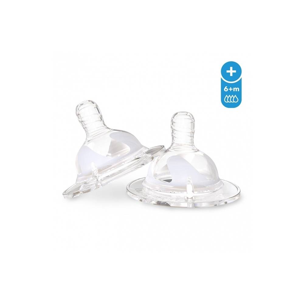 Twistshake Anti-Colic Bottle Teat Plus 6M+ 2pack