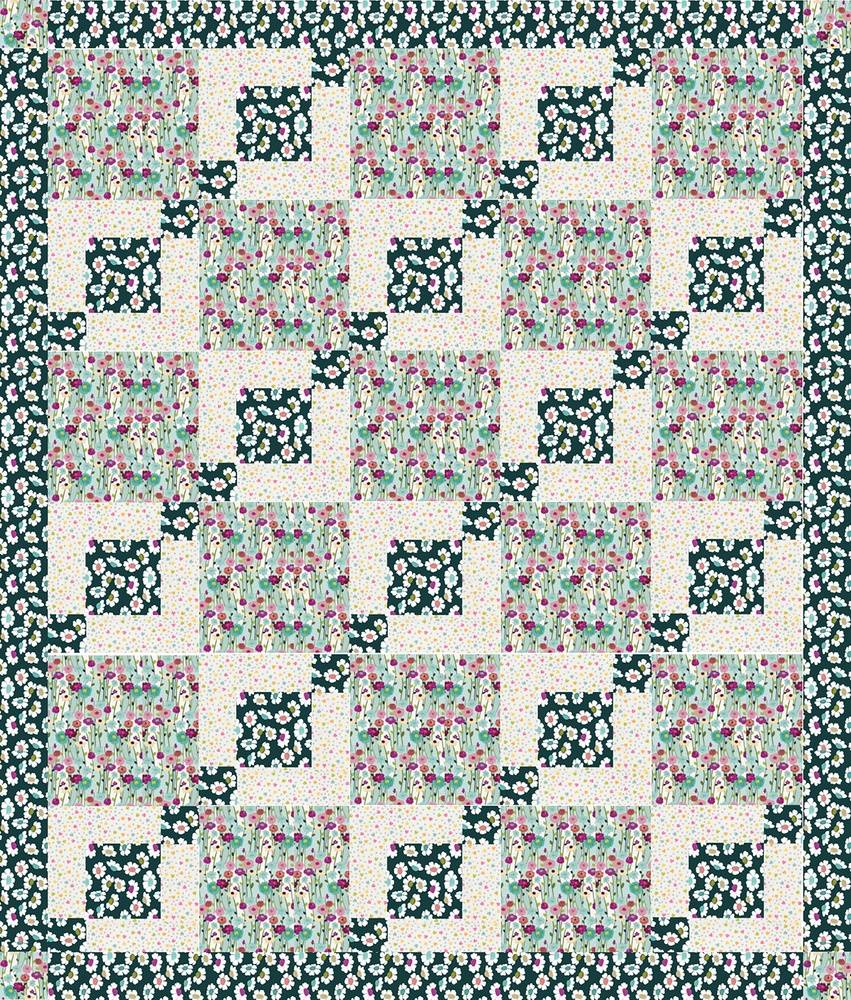 3-Yard Quilts Kit from Pretty Darn Quick!