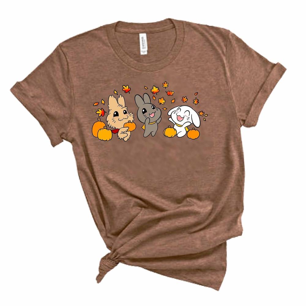 Autumn Leaves Bunny Shirt