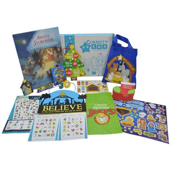 Family Advent Christmas Craft Box