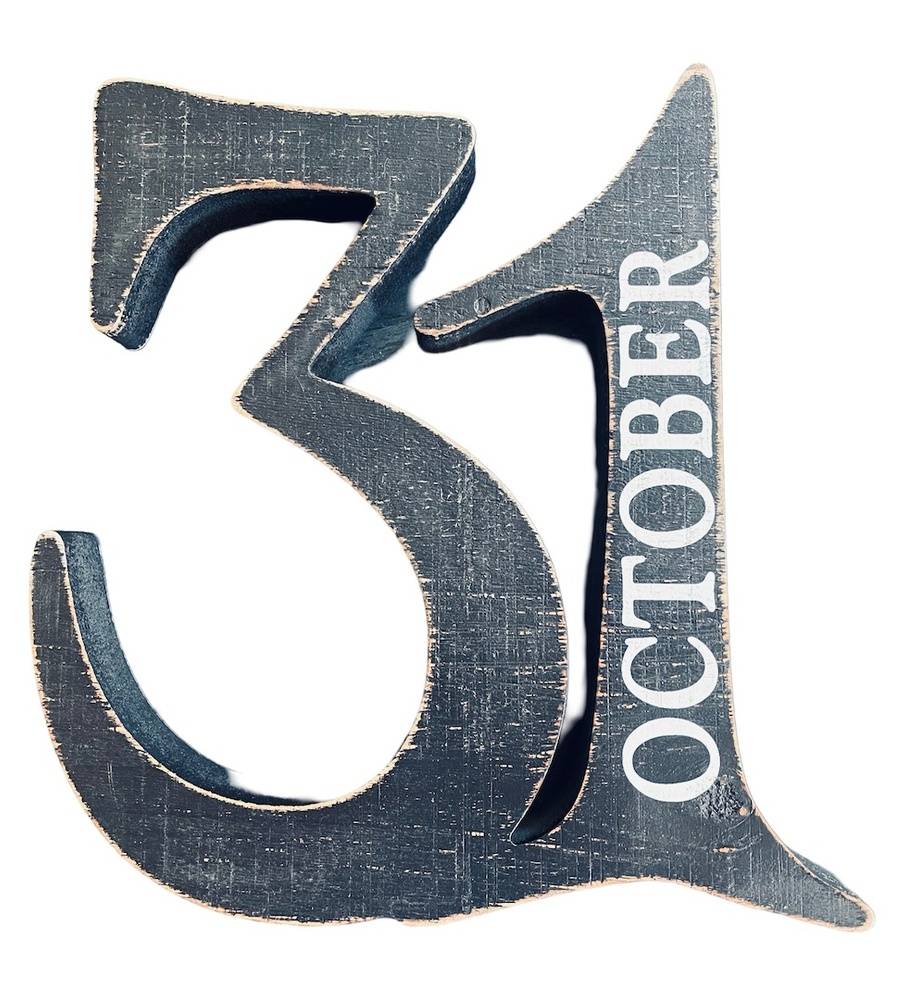 October 31 Sign