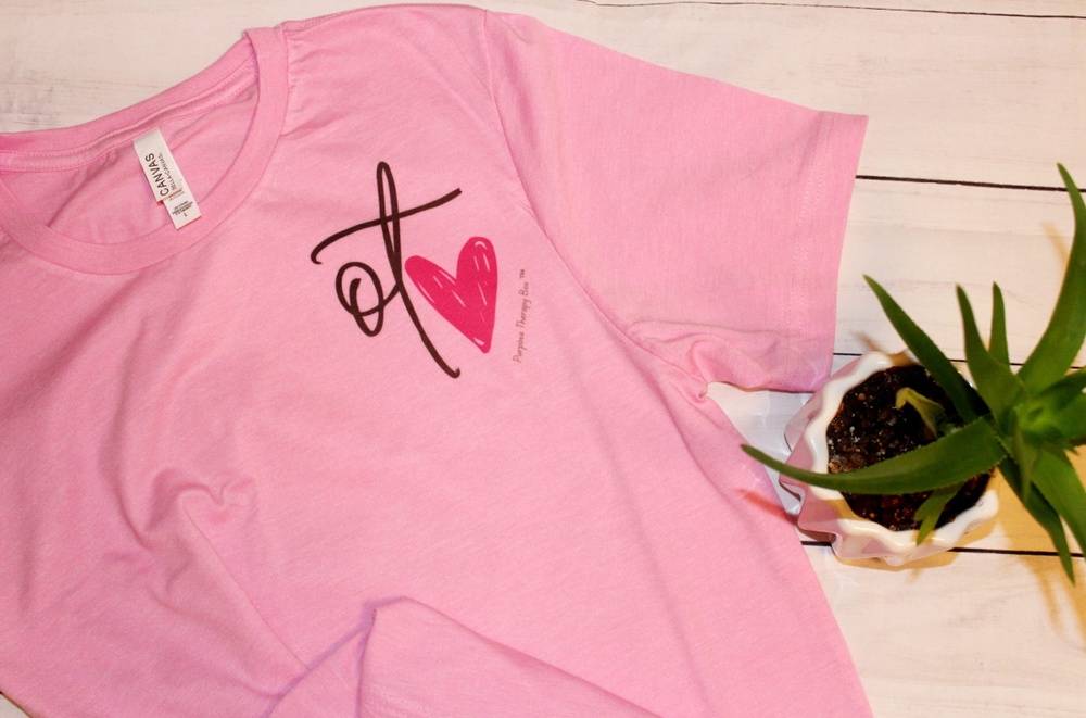 OT apparel-- hot mess pink♥--ot♥ shirt