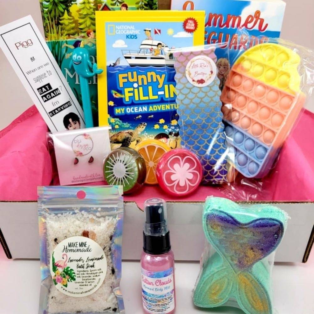 Beach Themed Tween Full Size Box