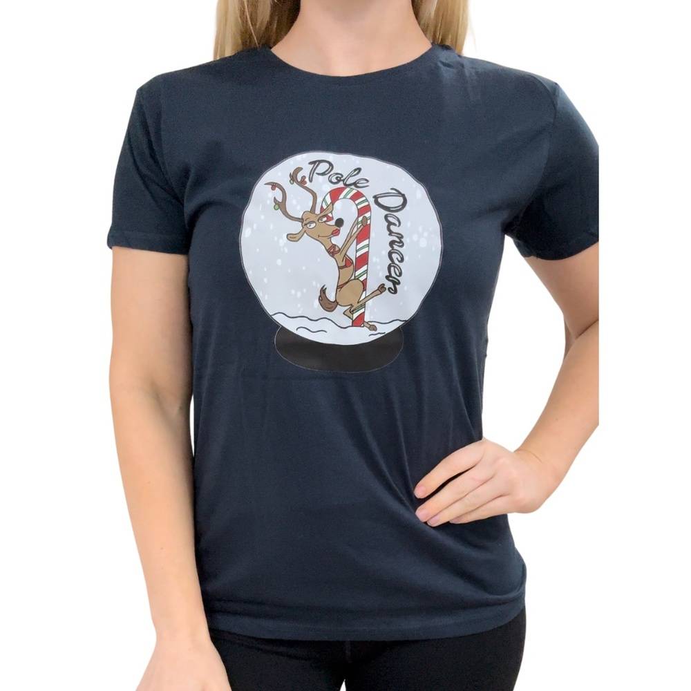 Snow Globe Pole Dance Tee