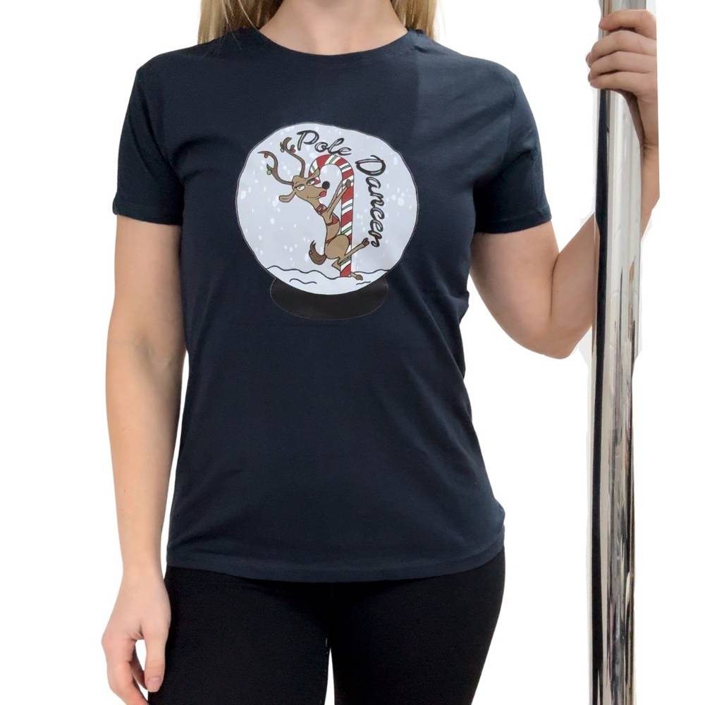 Snow Globe Pole Dance Tee