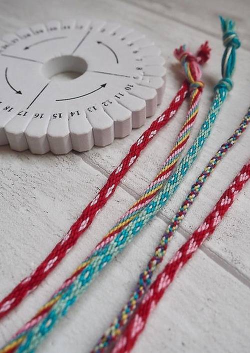 Friendship bracelet kit from Thimble & Fabric