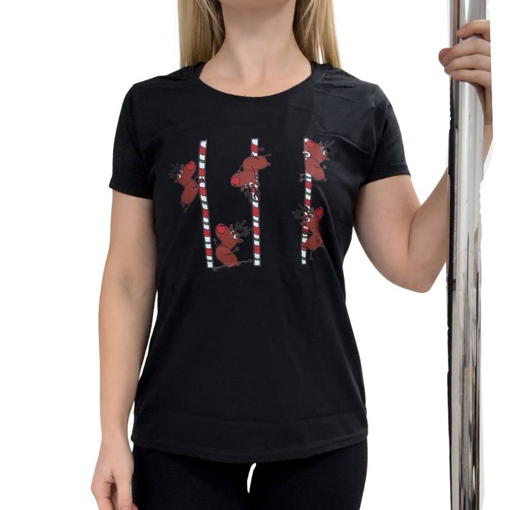 Make it Rain-Deer Pole Dance Top