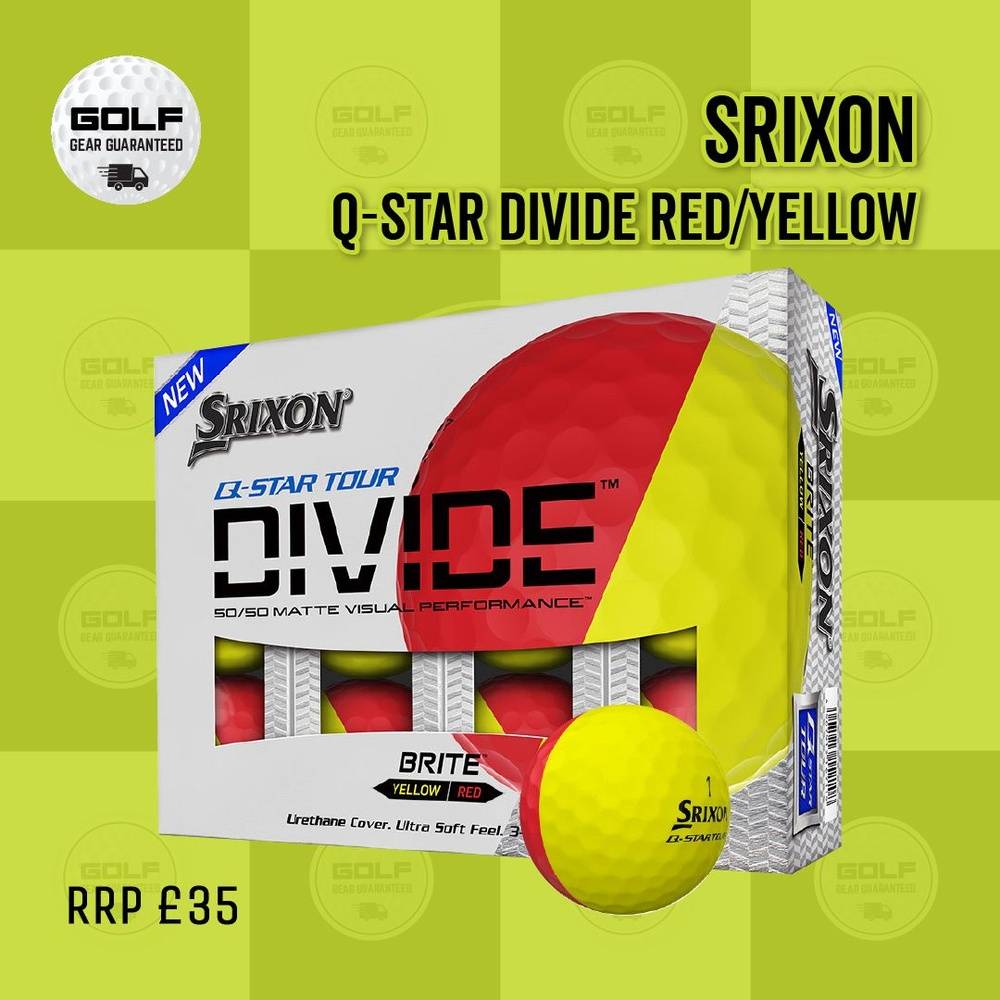 Srixon Q Star Divide Red/Yellow