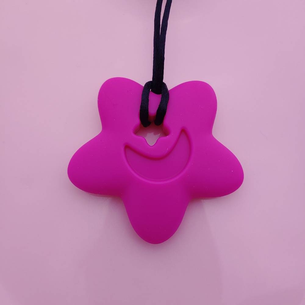 Magenta Star Chewelry Pendant